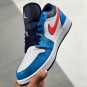 Air Jordan 1 Low White Blue Crimson For Sale