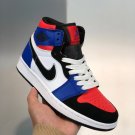Air Jordan 1 Mid ‘Top 3’ Blue Red Black White 554724-124 For Sale