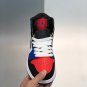 Air Jordan 1 Mid &acirc;��Top 3&acirc;�� Blue Red Black White 554724-124 For Sale