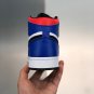 Air Jordan 1 Mid &acirc;��Top 3&acirc;�� Blue Red Black White 554724-124 For Sale