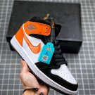 Air Jordan 1 Mid “Shattered Backboard” Black Starfish-White On Sale