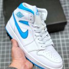Air Jordan 1 Mid “UNC” White Light Blue BQ6472-114 On Sale