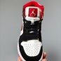 Air Jordan 1 Mid âWhite Plaidâ Habanero Red Black-White On Sale