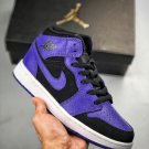 Air Jordan 1 Mid Black Concord 554724-051 For Sale