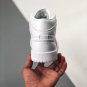Air Jordan 1 Mid Triple White 554724-109 On Sale