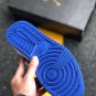 Air Jordan 1 Mid White Hyper Royal 554724-114 On Sale