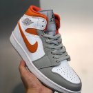 Air Jordan 1 Mid White Starfish-Pure Platinum-Sail For Sale