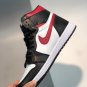 Air Jordan 1 Retro High OG Black White-Sail-Gym Red For Sale
