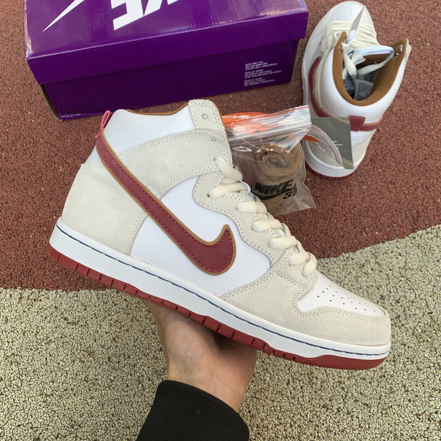 Nike SB Dunk high Team Crimson CV9499-100