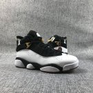 Air Jordan 6 RINGS GG Black Gold White 323399-100