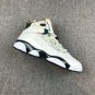 Air Jordan 6 Rings White Black Green Basketball Shoes 3322992-102