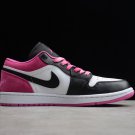 Jordan 1 Low Black Active Fuchsia - CK3022-005