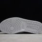 Jordan 1 Retro High Neutral Grey Hyper Crimson - 555088-018