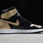 Jordan 1 Retro High NRG Patent Gold Toe - 861428-007