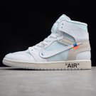 Off-White x Air Jordan 1 Retro High OG BG 'White' 2018 AQ8296 100