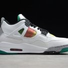 Jordan 4 Retro Lucid Green Rasta shoes AQ9129-100