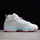 Air Jordan 6 Rings Topaz Mist White Ember Glow 323399 104