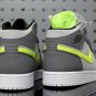 Air Jordan 1 Mid 'Grey Volt' 554724 072