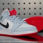 Air Jordan 1 Mid 'Half Blue' 555112 400