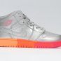 Air Jordan 1 Mid 'Metallic Silver Pink Crimson' 555112 006