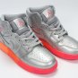 Air Jordan 1 Mid 'Metallic Silver Pink Crimson' 555112 006
