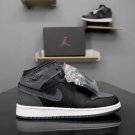 Air Jordan 1 Retro Mid 'Black Dark Grey' 554725 041