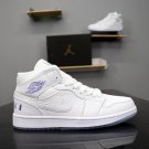 Air Jordan 1 Retro Mid 'White Concord' BQ6578 100