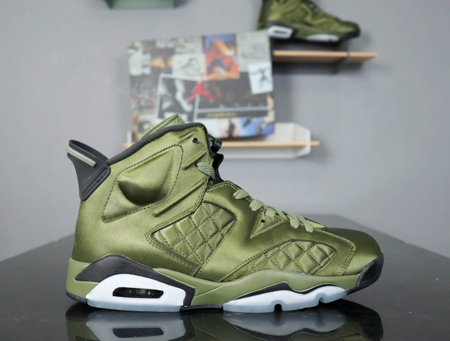 Air Jordan 6 Retro Pinnacle 'Flight Jacket' AH4614 303