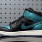 Wmns Air Jordan 1 Mid 'Metallic Turquoise' BQ6472 009