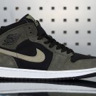 Wmns Air Jordan 1 Mid 'Olive' BQ6472 030