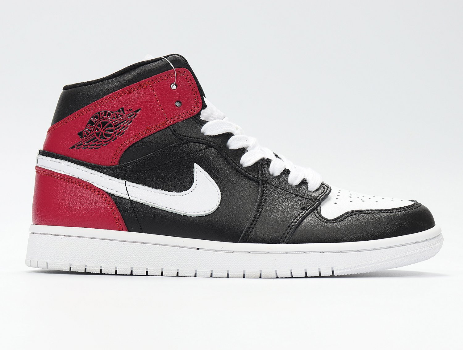 Wmns Air Jordan 1 Mid 'Noble Red' BQ6472 016