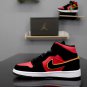 Wmns Air Jordan 1 Retro Mid 'Hot Punch Volt' BQ6472 006