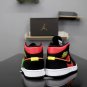 Wmns Air Jordan 1 Retro Mid 'Hot Punch Volt' BQ6472 006
