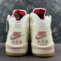 2020 OFF-WHITE x Air Jordan 5 White Fire Red CT8480-002