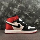 Air Jordan 1 Retro High Satin Black Toe CD0461-016