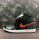 Air Jordan 1 Retro High SoleFly Black Fir Team Orange AV3905-038
