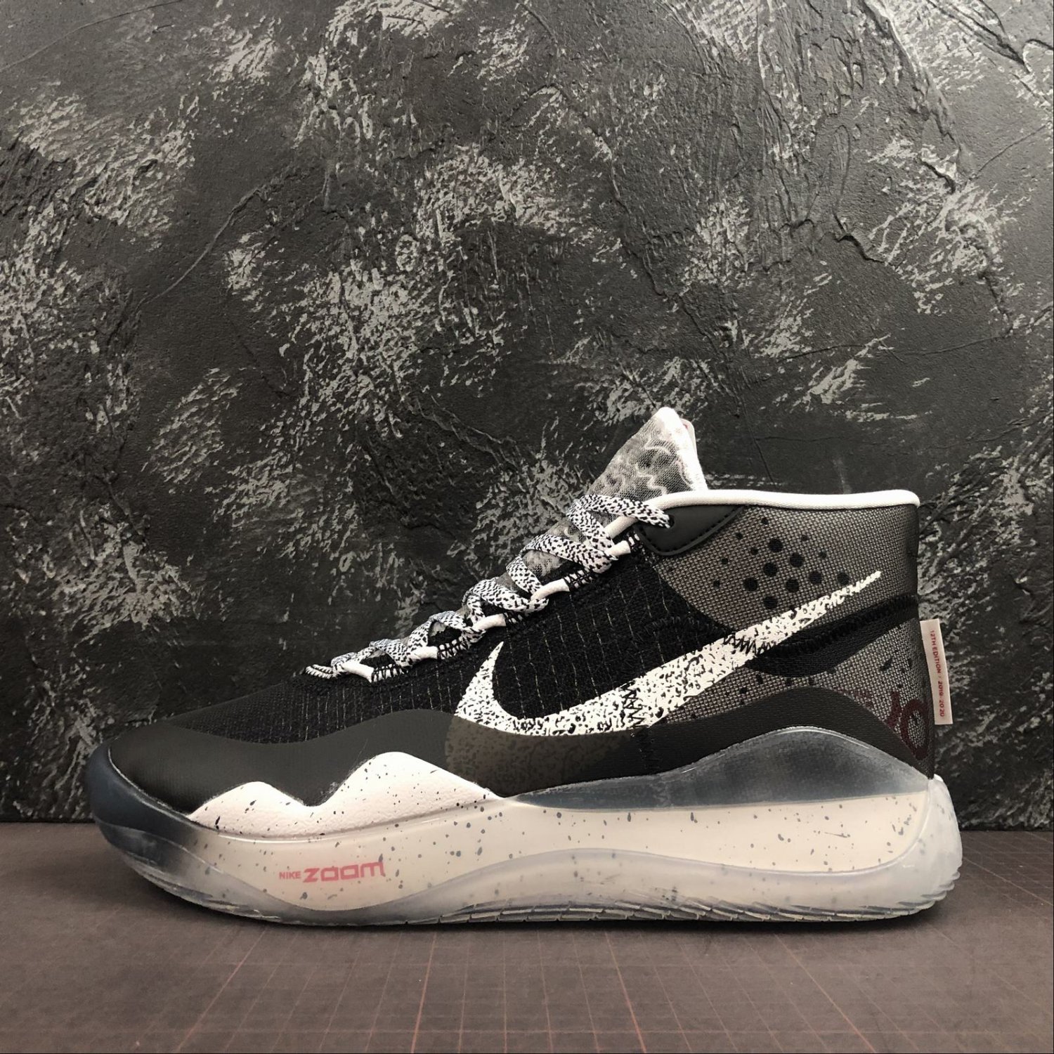 Nike Zoom KD12 Black Grey AR4238-002