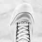 Air Jordan Xxxiv Low Men's White Metallic Silver Basketball Sneakers CU3475-100