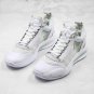 Air Jordan Xxxiv Low Men's White Metallic Silver Basketball Sneakers CU3475-100