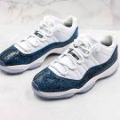 AJ11 Air Jordan 11 Low “Navy Snakeskin”CD6846 102