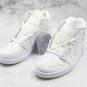 Jordan 1 Mid White Pure Platinum 554724-104