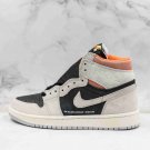 Jordan 1 Retro High Neutral Grey Hyper Crimson 555088-018