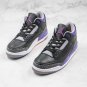 Jordan 3 Retro Black Court Purple CT8532 050