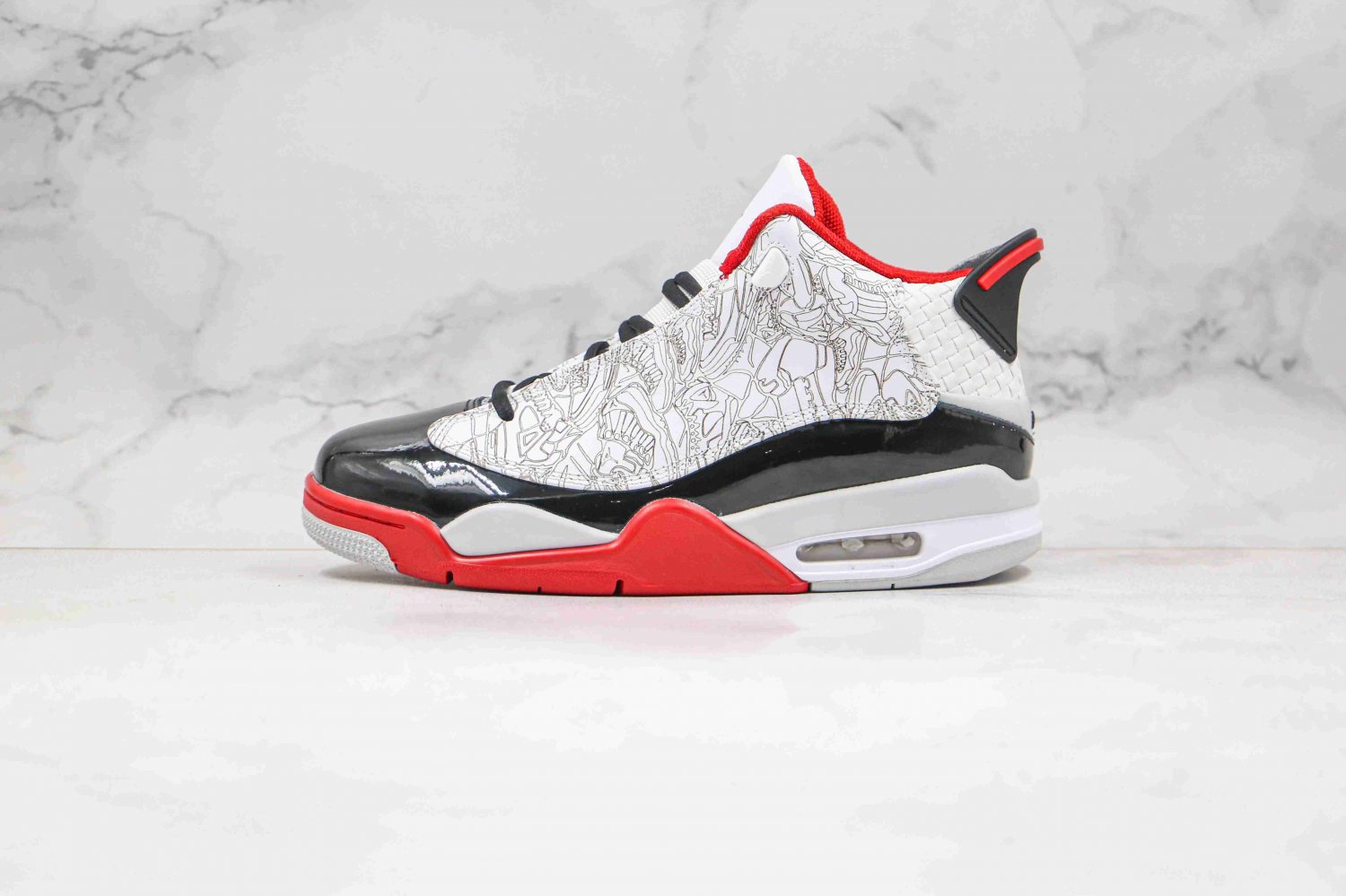Jordan Dub Zero White Varsity Red 311046 116