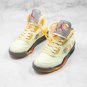 OFF-WHITE x Air Jordan 5 &acirc;��Sail&acirc;�� DH8565-100
