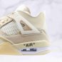 Off-White x Air Jordan AJ4 Retro Cream Sail CV9388-100