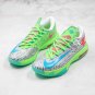 Nike KD VI Liger Men's Pure Platinum Electric Green 599424-121