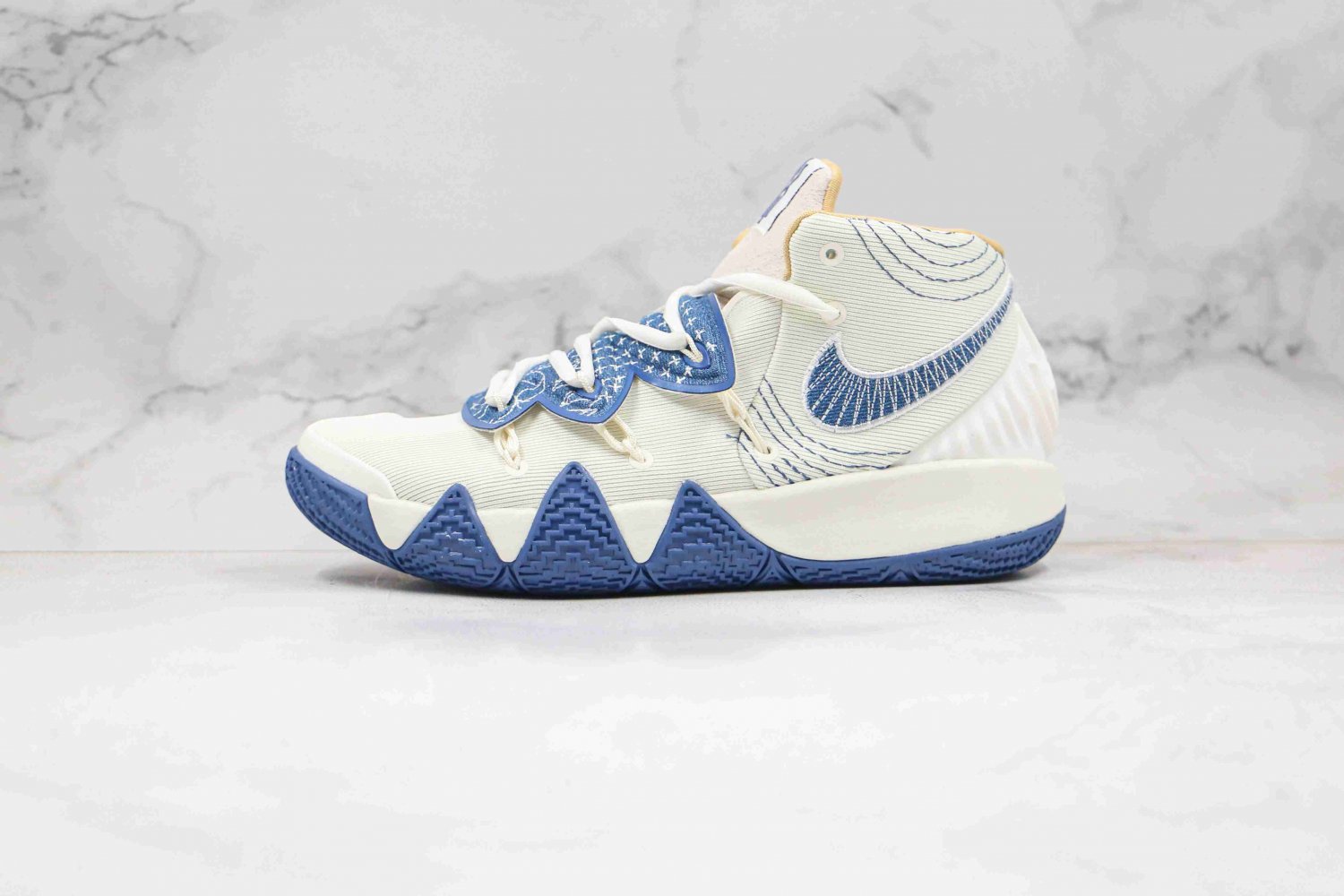 Nike Kyrie S2 Sashiko Cool CreamBlue New Sale DA6706-100