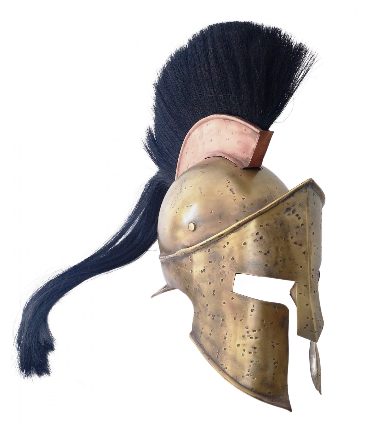 Antique Medieval Greek Armor Spartan Helmet