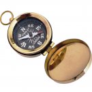 Stanley London Brass Scouting Pocket Compass with Lid